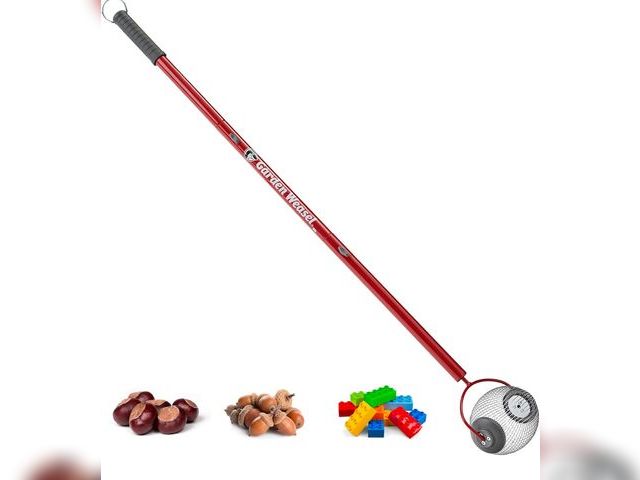 Lot 96-180394 - Small Nut Gatherer Roller – Nut Collector Tool for Acorns, Buckeyes, and Small Debris – Yard Picker ...