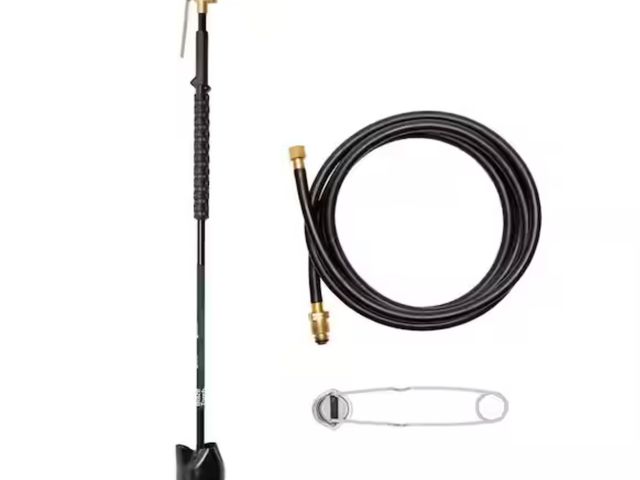 Lot 96-163185 - Bernzomatic
Firestarter Blaze Torch Compatible with 20 lb. Propane Tank with Adjustable Wide Brush F...