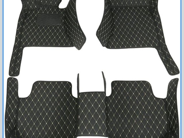 Lot 96-178345 - Custom Car Floor Mat Compatible with 95% Car Models Luxury Leather All Weather Waterproof Anti-Skid ...