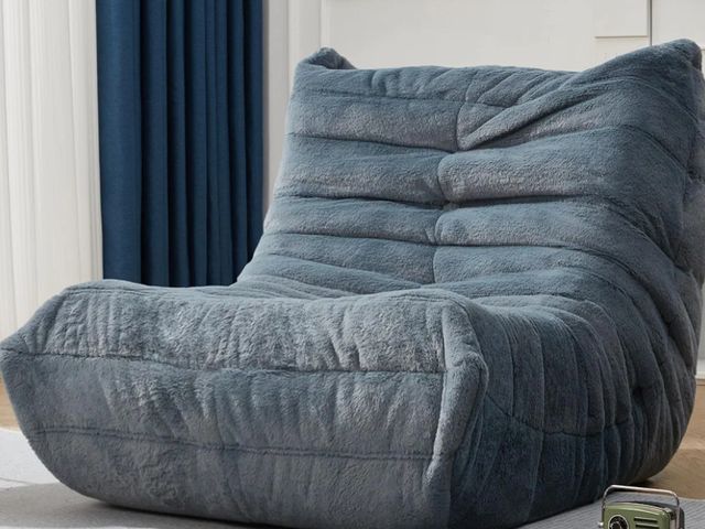 Lot 96-169257 - Bean Bag Chairs for Adults Giant Bean Bag Chair Memory Foam BeanBag Chair Big Bean Bag Sofa with Fil...