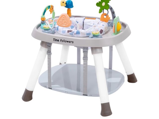 Lot 96-177828 - Time Followers® 4-in-1 Baby Activity Center | Jumpers and Bouncers | 3 Stage Grow Stationary Standin...