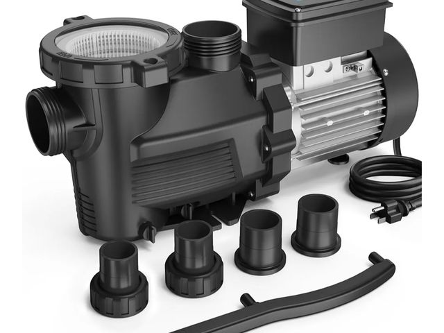 Lot 96-175675 - Vidapool
In/Above Ground Pool Pump, Self Primming High Flow (Dual Speed, 2HP, 5200 GPH, 115V)
New