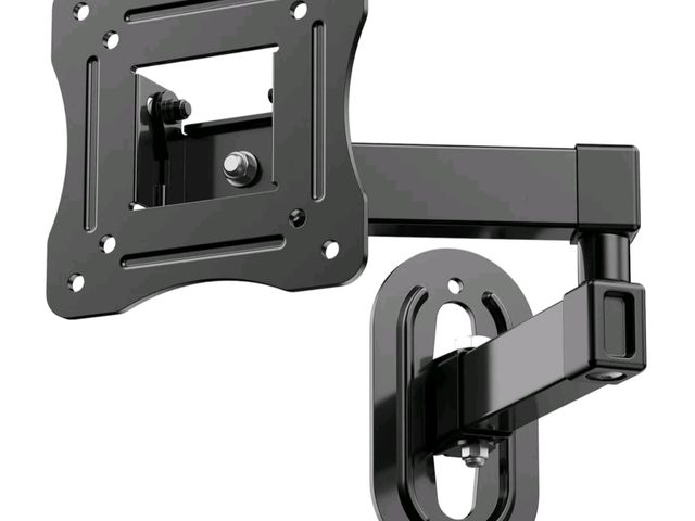 Lot 96-232715 - Full Motion TV Wall Mount for Most 12-29 Inch Flat Curved TV&amp;Computer up to 33lbs,Sturdy TV Wall...