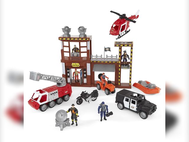 Lot 96-180562 - True Heroes Rescue Mega Playset, Tactical Rescue Unit Multi (AD20563) New