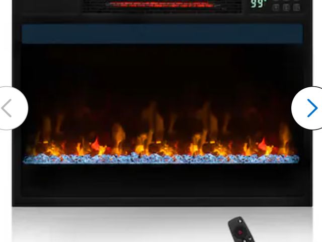 Lot 96-192250 - Goplus 5-in Black Electric Fireplace Insert
New 
Msrp $148.89