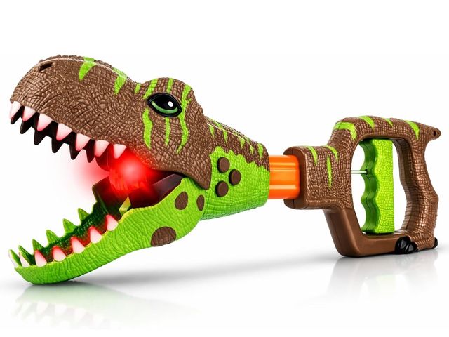 Lot 96-194439 - ArtCreativity Dinosaur Grabber Toy for Kids with Lights &amp; 3 Roaring Sounds, Batteries Included, ...
