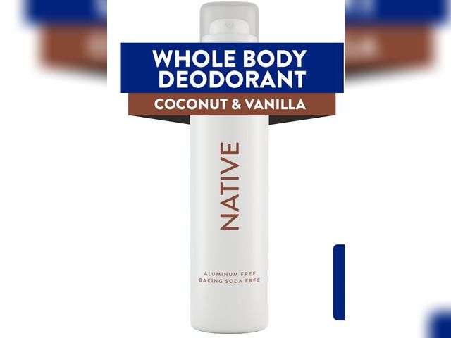 Lot 96-167209 - Native Whole Body Deodorant Spray, Aluminum Free, Coconut &amp; Vanilla, for Women and Men, 2.65 oz
...