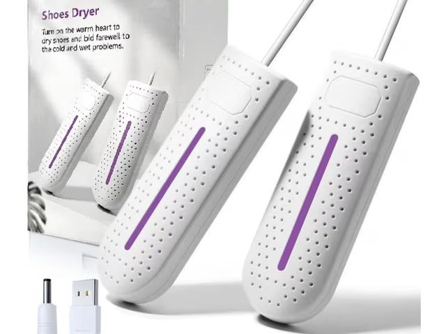 Lot 96-190951 - Portable Shoe Dryer - Shoe Dryer Electric Shoes Dryer Usb Warmer for Sneaker Socks Gloves Drying
New