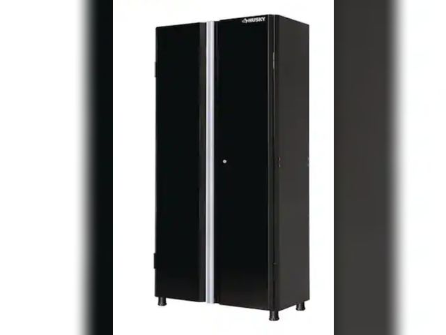 Lot 96-174292 - Husky
Ready-to-Assemble 24-Gauge Steel Freestanding Garage Cabinet in Black (36.6 in. W x 72 in. H x...