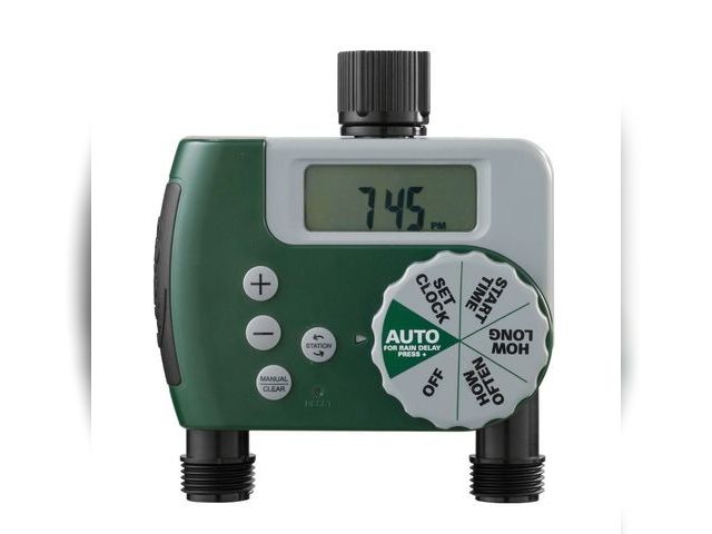 Lot 96-163316 - Orbit 2-Outlet Programmable Hose Faucet Timer (HT9E)
Appears Unused