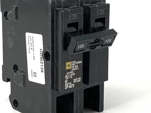 Lot 96-190039 - SCHNEIDER ELECTRIC HOM2125 Miniature Circuit Breaker
New
MSRP $115.00