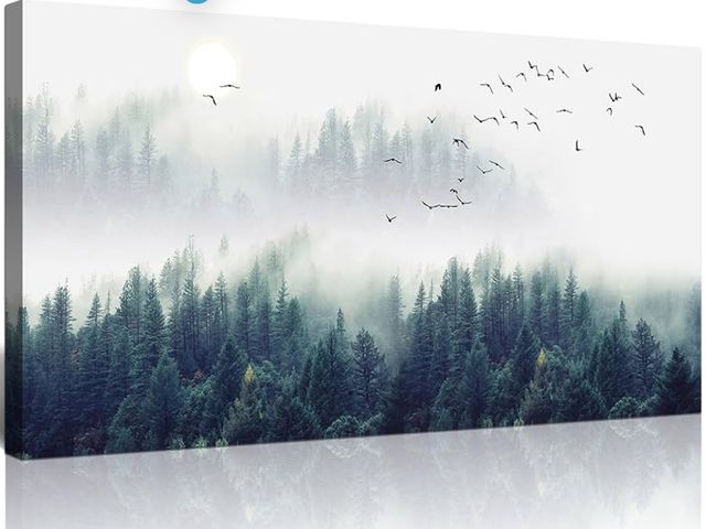 Lot 96-170618 - Lapremoly Canvas Framed Wall Art For Living Room Large Wall Decorations For Bedroom Modern Office Mo...