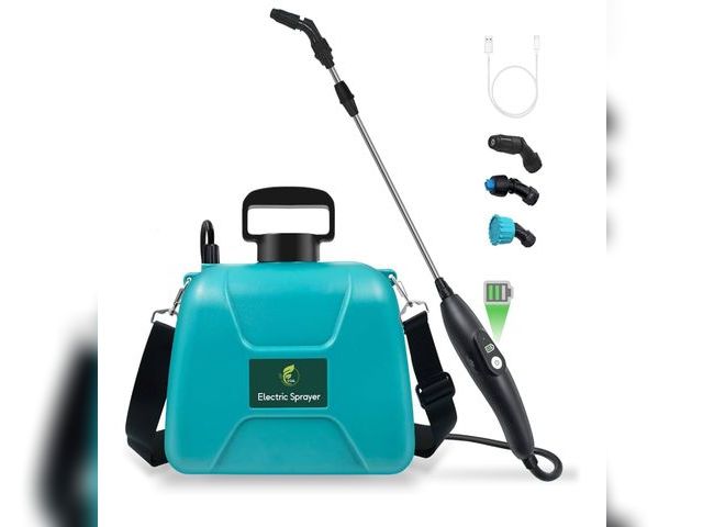 Lot 96-170561 - approximately 2 Gallon Battery Powered Garden Sprayer, Electric Sprayer with USB Rechargeable Handle...