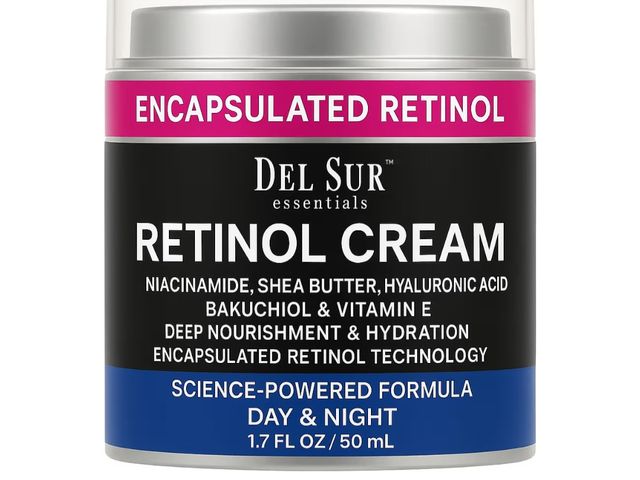 Lot 96-178103 - Retinol Cream for Face – Gentle Hydrating Moisturizer with Hyaluronic Acid, Bakuchiol &amp; Niacinam...