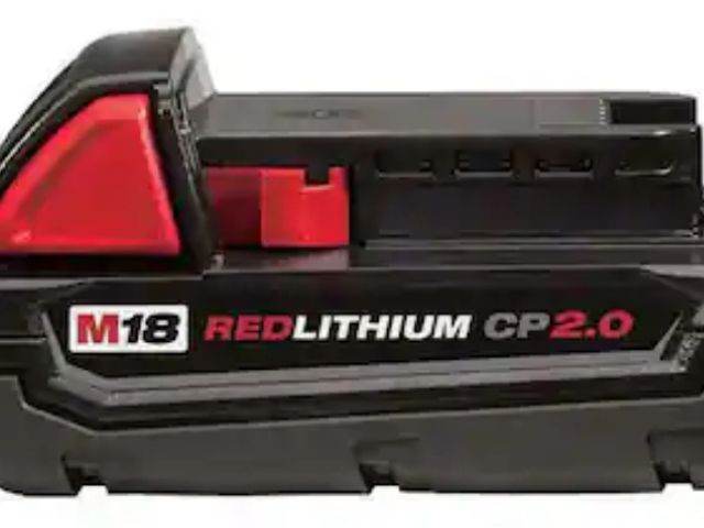 Lot 96-167166 - Milwaukee M18 18-Volt 2.0 Ah Lithium-Ion Compact Battery
New