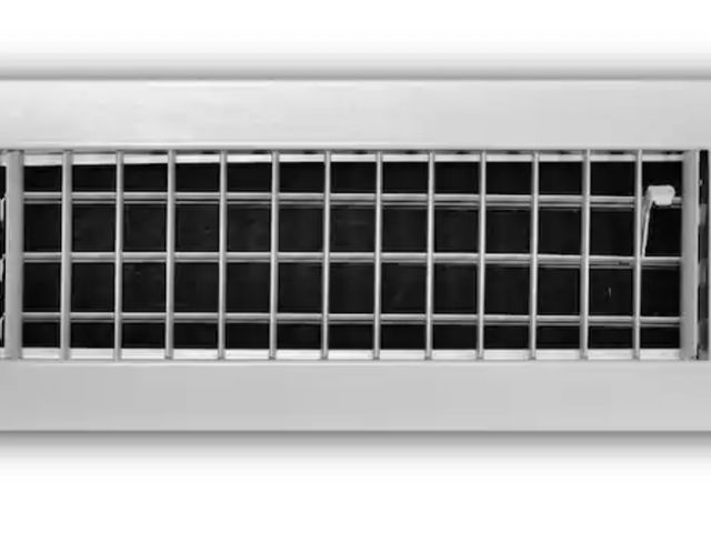 Lot 96-232577 - 3 pack of Everbilt 12 in. x 4 in. 1-Way Aluminum Adjustable Wall/Ceiling Register in White New