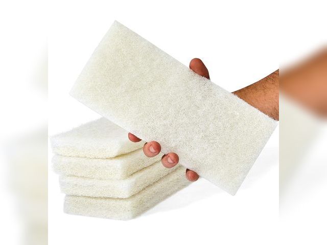 Lot 96-191539 - Non-Scratch, Super Long-Lasting Scrubbing Pad 6 pk, 10x4.5in. Best Reusable Multipurpose Scouring Sp...