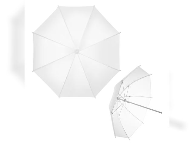 Lot 96-180753 - 7-Feet White Diffusion Parabolic Umbrella
New