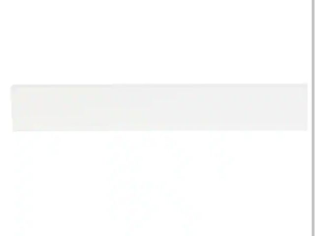 Lot 96-179755 - Home Decorators Collection 21 in. W Cultured Marble Vanity Sidesplash in White New