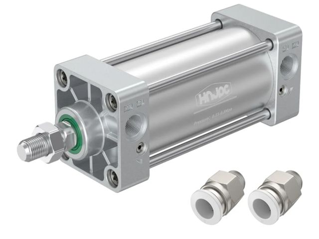 Lot 96-170456 - Aluminum Alloy Pneumatic Cylinder air Cylinder Bore: 4 inch (100mm), Stroke: 16 inch (400mm) Large T...