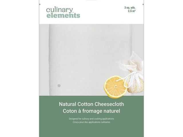 Lot 96-173704 - Culinary Elements Natural Cotton Cheesecloth 3 sq. yds. 
New