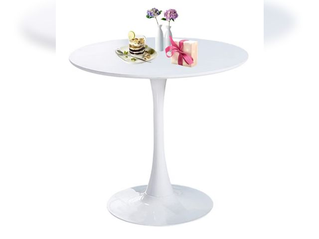 Lot 96-226992 - Modern Tulip Round Dining Table, White 
New 
Msrp $115.00