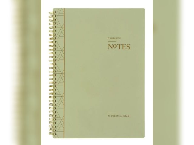 Lot 96-157527 - Cambridge WorkStyle Wirebound Notebook, 80 Sheets
New 
Style varies from stock photo