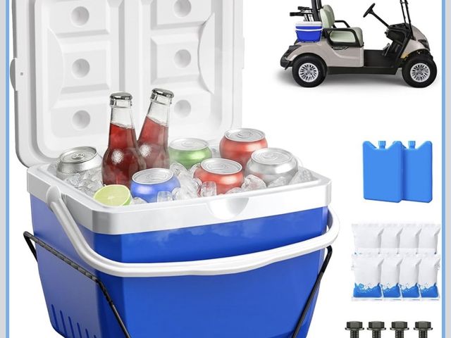 JDCBidding.com - Lot 96-208591 - Upgrade Golf Cart Cooler, Portable ...