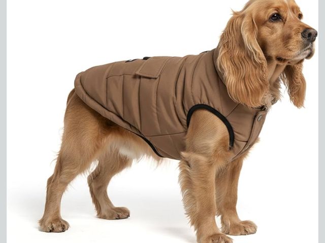 Lot 96-191169 - Spark Paws Dog Winter Jacket, Water-Resistant Coat, Warm Reflective Windproof Fleece-Interior, for M...