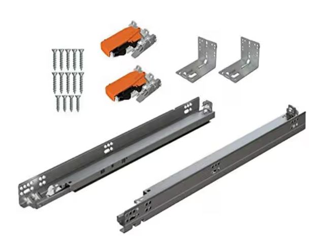 Lot 96-178529 - BLUM Tandem Plus BLUMOTION Drawer Slides Complete Pair, with Runners 563H, Locking Devices, Rear Mou...