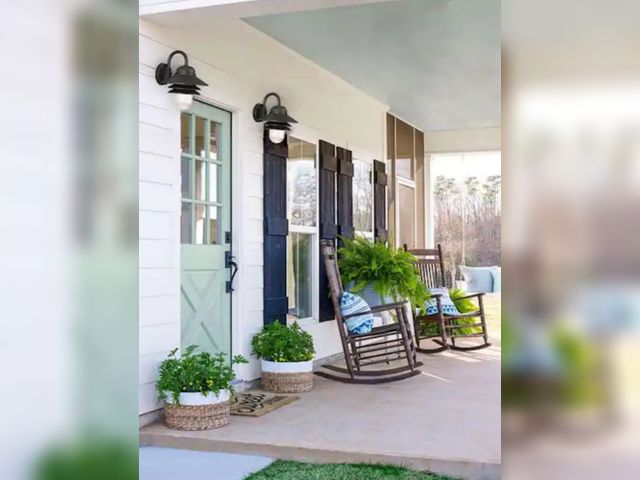 Lot 96-198131 - SOLUS
Nautical White Outdoor Hardwired Lantern Sconce with 3000K LED Bulb and Clear Prismatic Acryli...