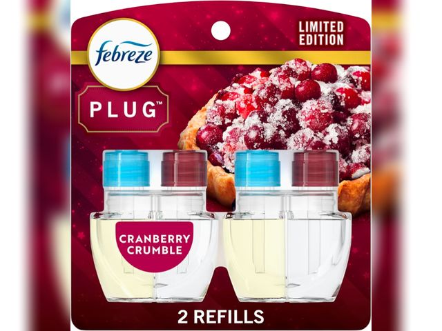 Lot 96-137791 - Febreze Plug In Air Freshener, Odor-Fighting Scented Oil Refill, Air Fresheners for Home and Bathroo...