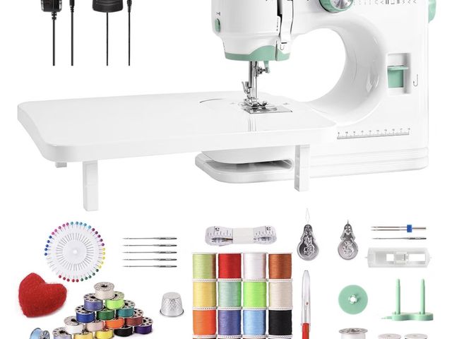 Lot 96-230385 - Portable Mini Sewing Machine for Beginners with Extension Board

Appears lightly used, untested