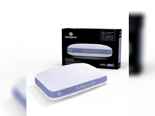 Lot 96-190368 - Bedgear Balance Performance Pillow – 2.0 - Moisture Wicking Bed Pillow for All Sleep Positions - Med...