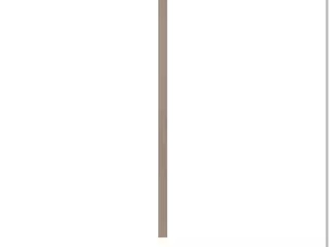 Lot 96-174074 - 3 in. W x 91.5 in. H Cabinet Filler in Unfinished Beech New