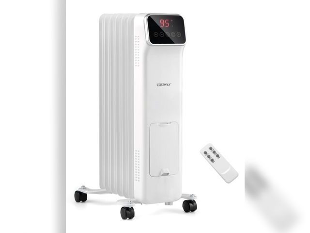 Lot 96-190139 - Costway ES10374US-BK 1500W Oil Filled Radiator Heater with Remote Control 3 Modes 24H Timer
New 
MSR...