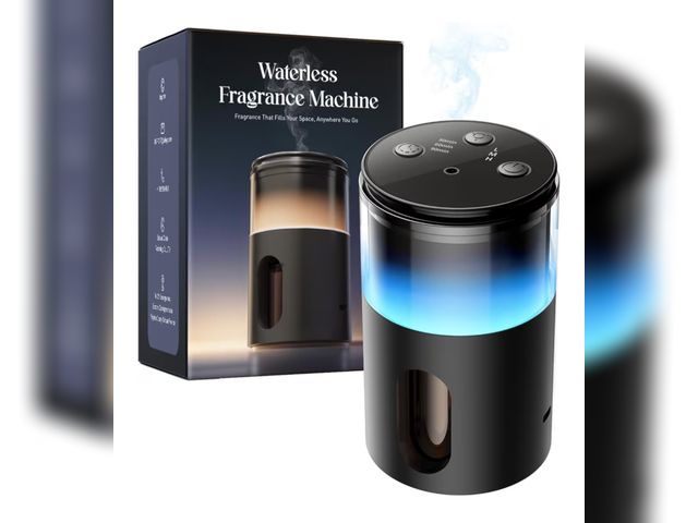 Lot 96-190891 - Waterless Diffuser for Essential Oil: Mini Battery Scent Diffuser for Room&amp;Home&amp;Car with 9 C...