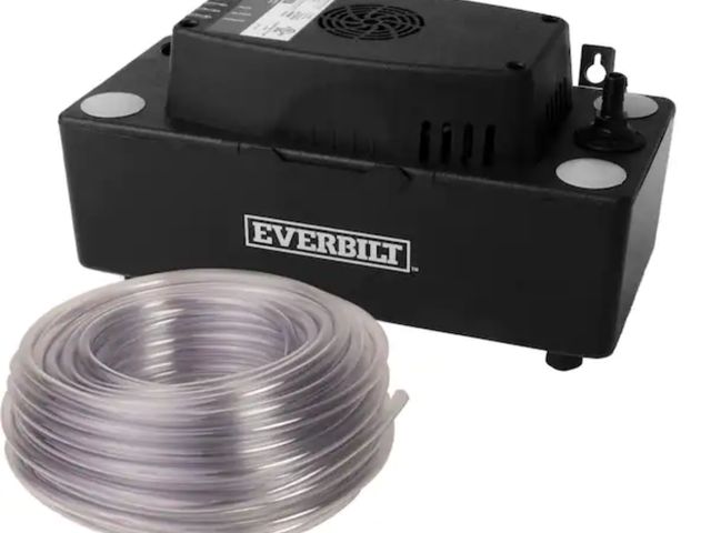 Lot 96-172709 - Everbilt
120-Volt Condensate Pump w/ Hose
Used Untested 
Msrp $109.00