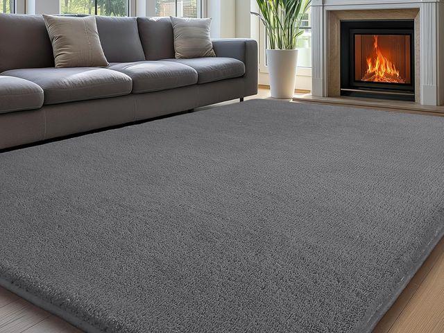 Lot 96-165804 - Sour Lemon 8x10 Area Rugs for Living Room, Soft Large Area Rug Fluffy Rugs for Bedroom，Machine Washa...