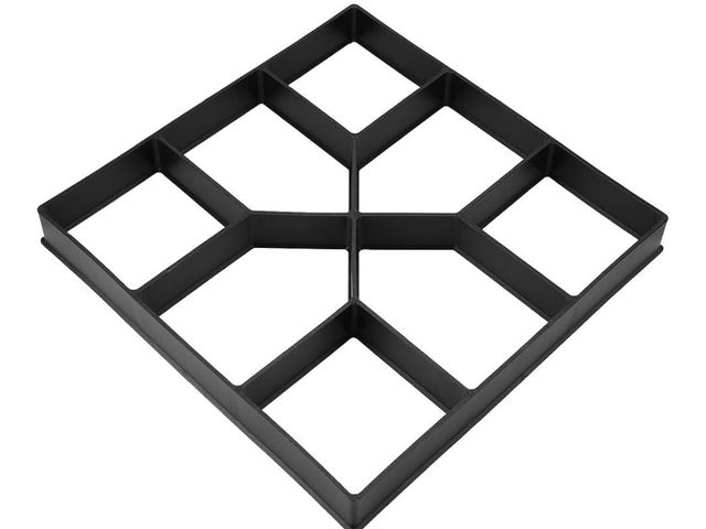Lot 96-164064 - HURRISE Pavement Concrete Mold, Garden Lawn Maker with Stylish Geometric Pattern, DIY Reusable Molds...