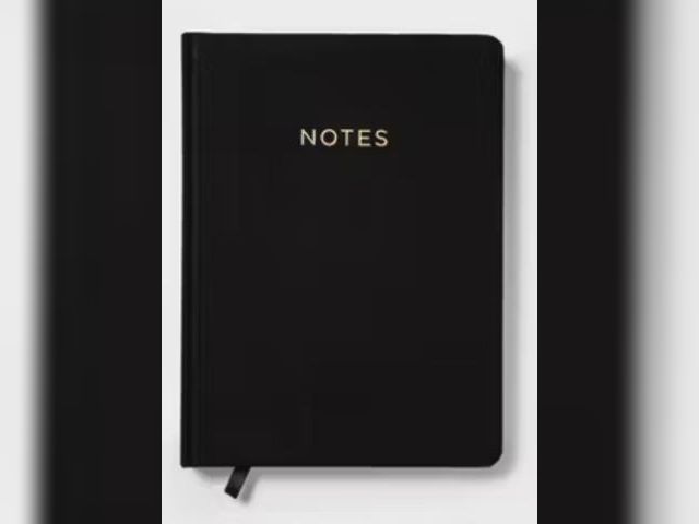 Lot 96-157520 - Threshold Journal, Black 
New