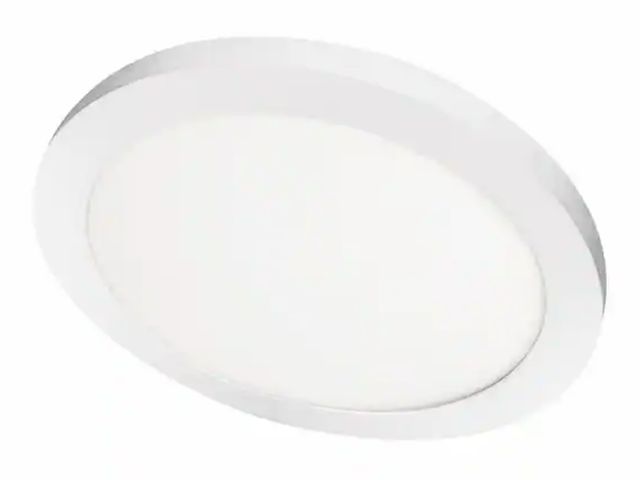 Lot 96-189118 - Commercial Electric
15 in. 22.5-Watt Dimmable White Integrated LED 1650 Lumens Round Flat Panel Flus...