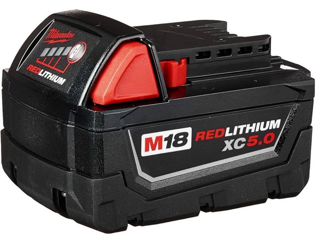 Lot 96-149496 - Milwaukee 48-11-1850 M18 Redlithium 5.0Ah Bat Pack

Appears unused. Tested and works