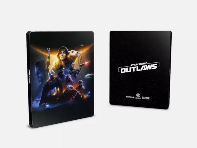 Lot 96-178302 - Star Wars Outlaws PS5 / Xbox official SteelBook Case Only
New