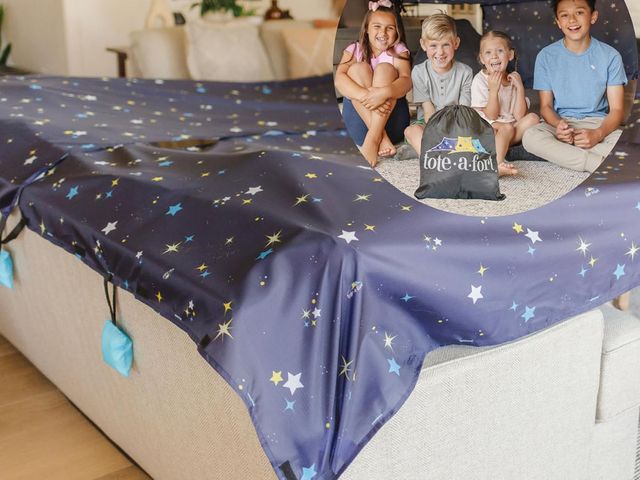 Lot 96-191033 - Starry Blanket Fort Building Kit for Kids Varies slightly from stock photo New
