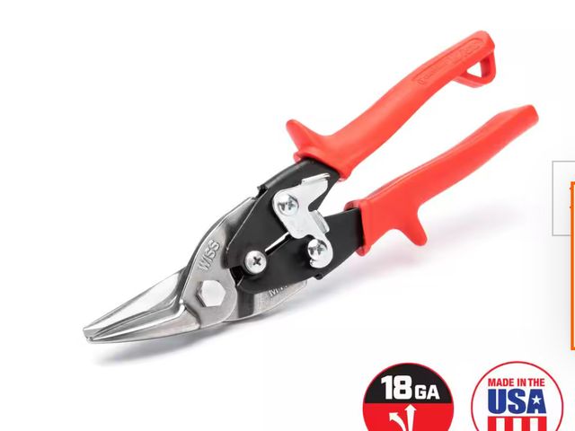 Lot 96-179239 - Wiss 9-3/4 in. Compound Action Straight and Left Cut Aviation Snips New