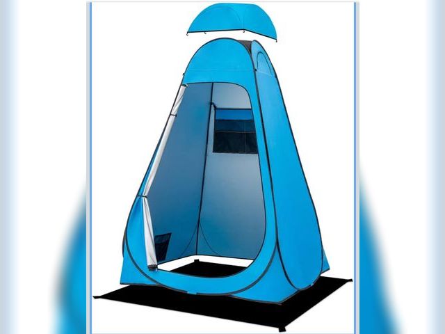 Lot 96-181065 - BRIAN &amp; DANY Pop Up Shower Tent, Portable Privacy Camping Changing Tent, Camp Toilet Bathroom Po...
