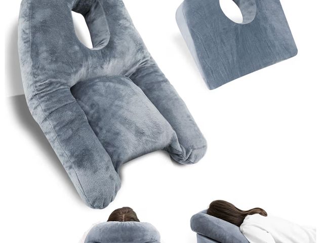 Lot 96-179524 - HOMCA Face Down Pillow After BBL or Eye Surgery - Home Massage Pillow Stomach Sleeping Face Down for...