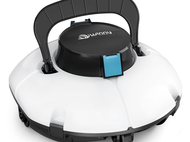 Lot 96-230431 - Winny Cordless Robotic Pool Cleaner, Automatic Pool Vacuum with Dual Filters for Flat Above-Ground P...