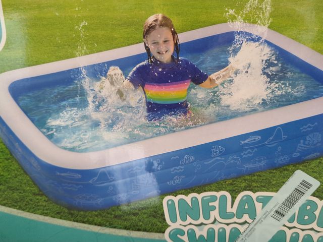 Lot 96-230864 - Children's Small Inflatable Swimming Pool Outdoor Splash Fun New